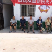 幸福大院成为老人们的好去处
