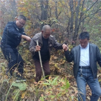 南阳八旬老人翻山越岭抄近路看望表弟 结果山里迷了路