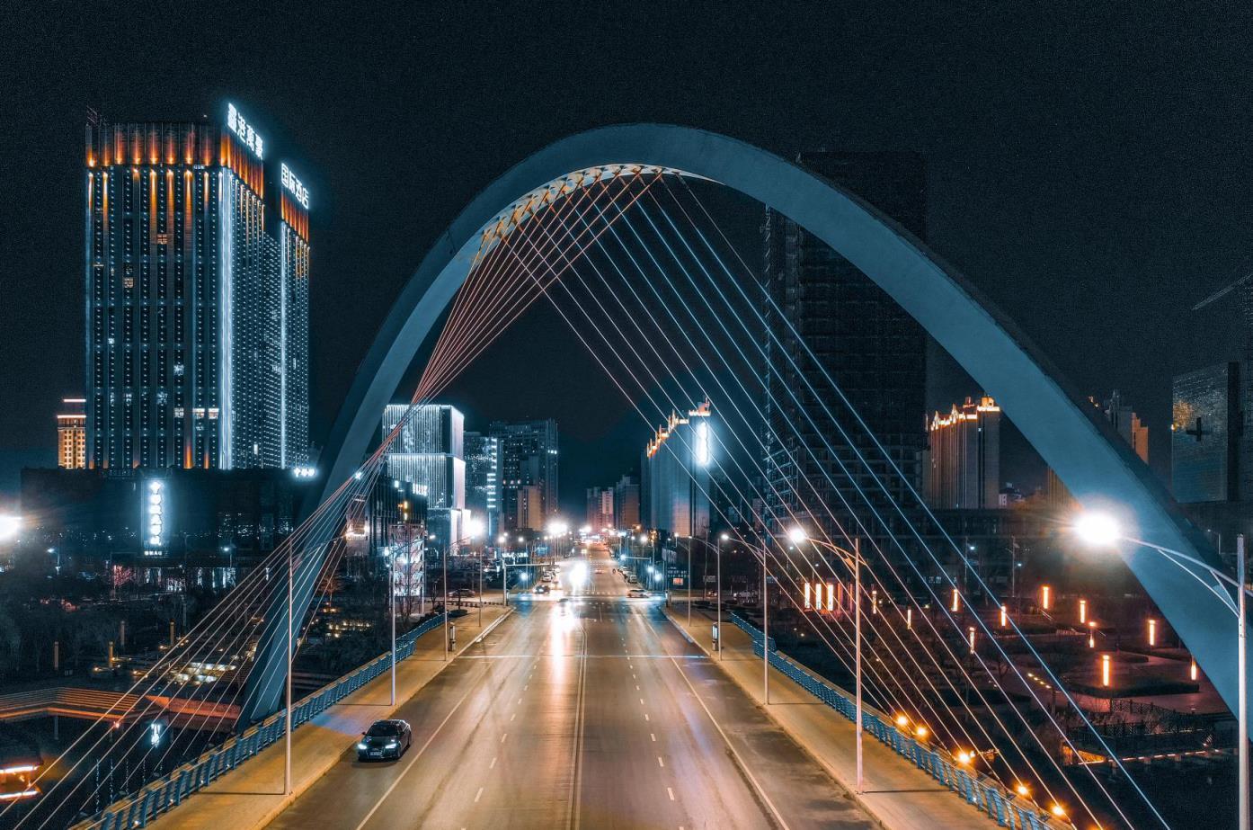 河南新郑越夜越美丽