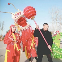 焦作苏家作龙凤灯舞：百年传承绽放异彩！