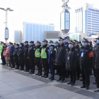 “就地过年”下的春运大幕今日拉开 郑州火车站地区管委会举行启动仪式