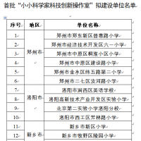 河南首批“小小科学家科技创新操作室”挂牌开建 未来要发展到100家