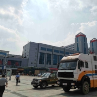 火车站地下人防工程进行气体检测 郑州市人防特种救援中心为群众安全保驾护航