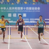 第11金！谢智宇全运会男子400米栏夺冠
