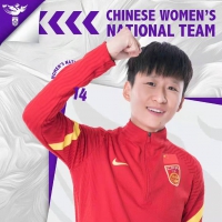 娄佳慧入选中国女足亚洲杯大名单 