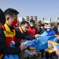 锻炼技能 漯河市人防办开展“3·1国际民防日”宣传活动