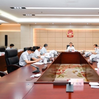 河南省十三届人大常委会第116次主任会议召开