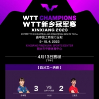 中国女单包揽四强，半决赛赛程出炉