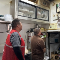 郑州：郑东新区金龙社区开展餐饮店铺检查行动