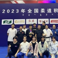 河南柔道女将夺冠全国积分赛