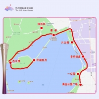 杭州第19届亚运会火炬传递启动