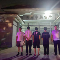 金明池派出所抓获3名非法散发“涉黄”小广告人员