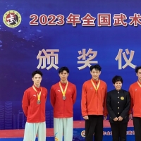 全国武术套路冠军赛 河南夺2金
