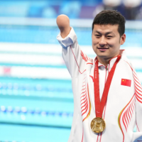 河南小伙儿王金刚夺得巴黎残奥会金牌