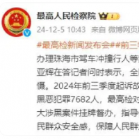 最高检指导依法妥善办理珠海市驾车冲撞行人等案件