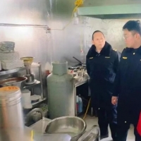 汪屯乡开展辖区燃气安全隐患排查工作