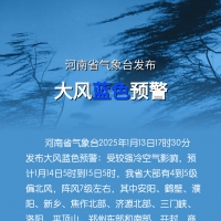 阵风8到9级！河南发布大风蓝色预警