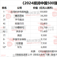 2024胡润中国500强出炉！河南7家上榜