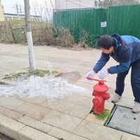 守好春节“生命线” 罗山供水人全天候待命