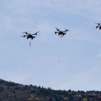 中国移动5G-A无人机织密中岳嵩山“安全网”