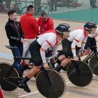 中国场地自行车联赛首站六金收官 河南场地自行车 轮影传承续锋芒