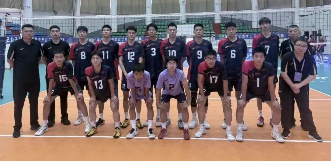 全国U17男排锦标赛 河南小将夺得亚军