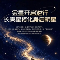 金星即将开启“身份切换”期 长庚星变启明星